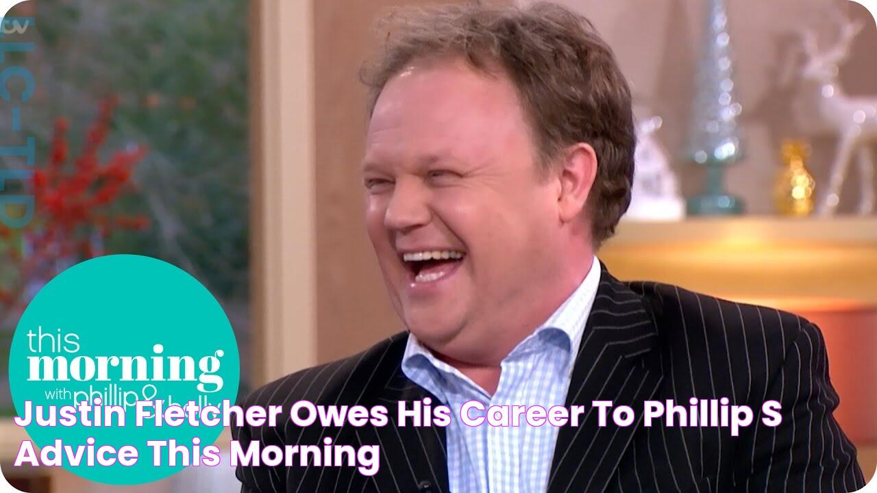 Justin Fletcher Owes His Career to Phillip's Advice This Morning