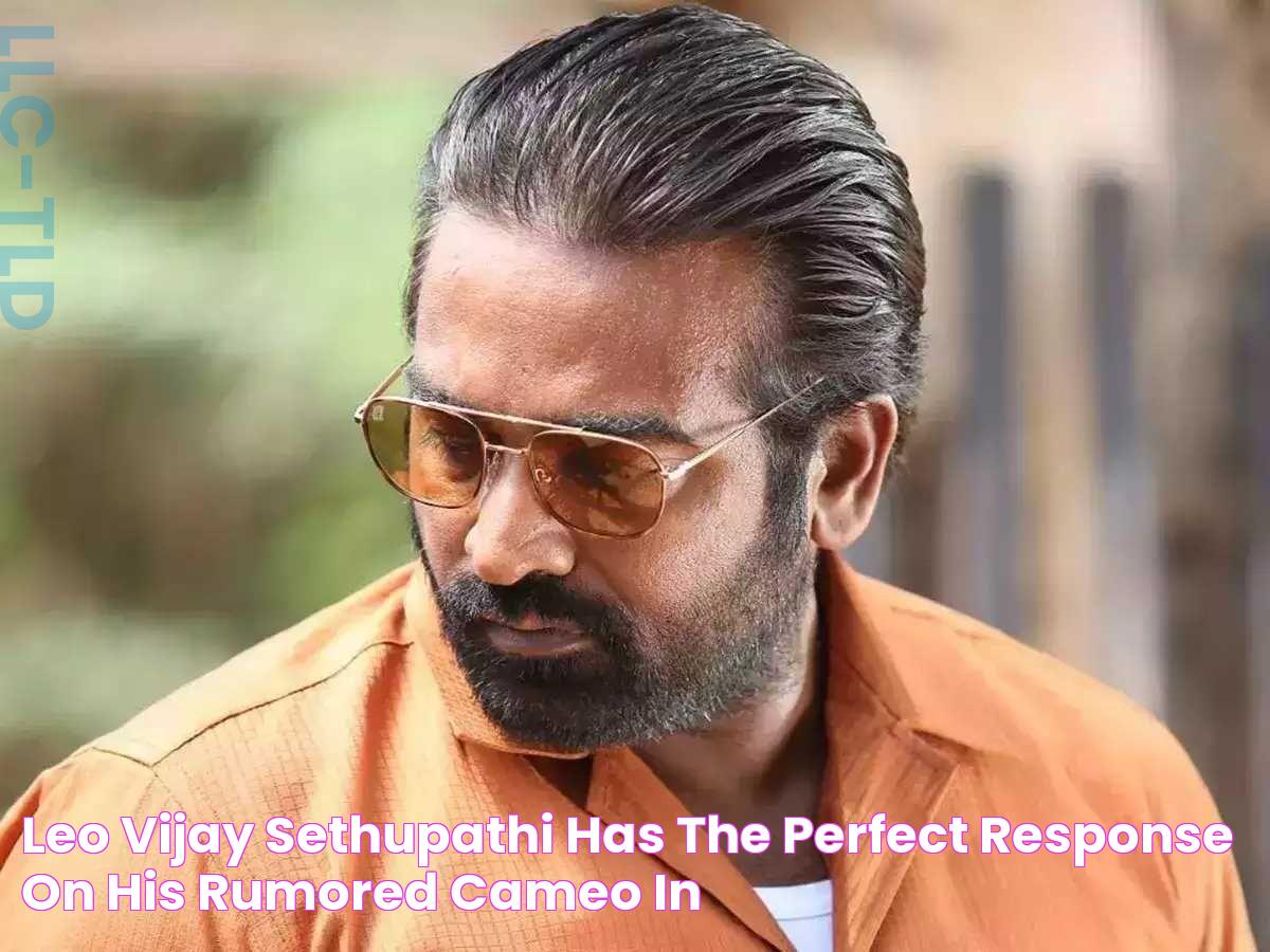 Leo Vijay Sethupathi has the perfect response on his rumored cameo in