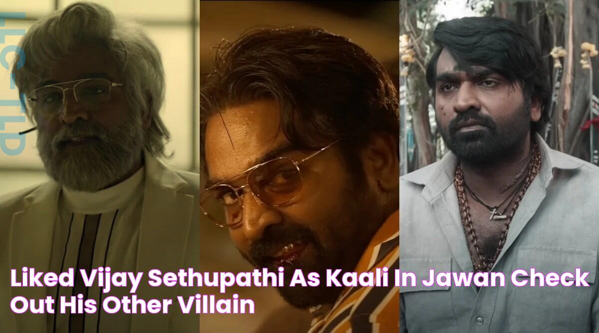 Liked Vijay Sethupathi as Kaali in Jawan? Check out his other villain