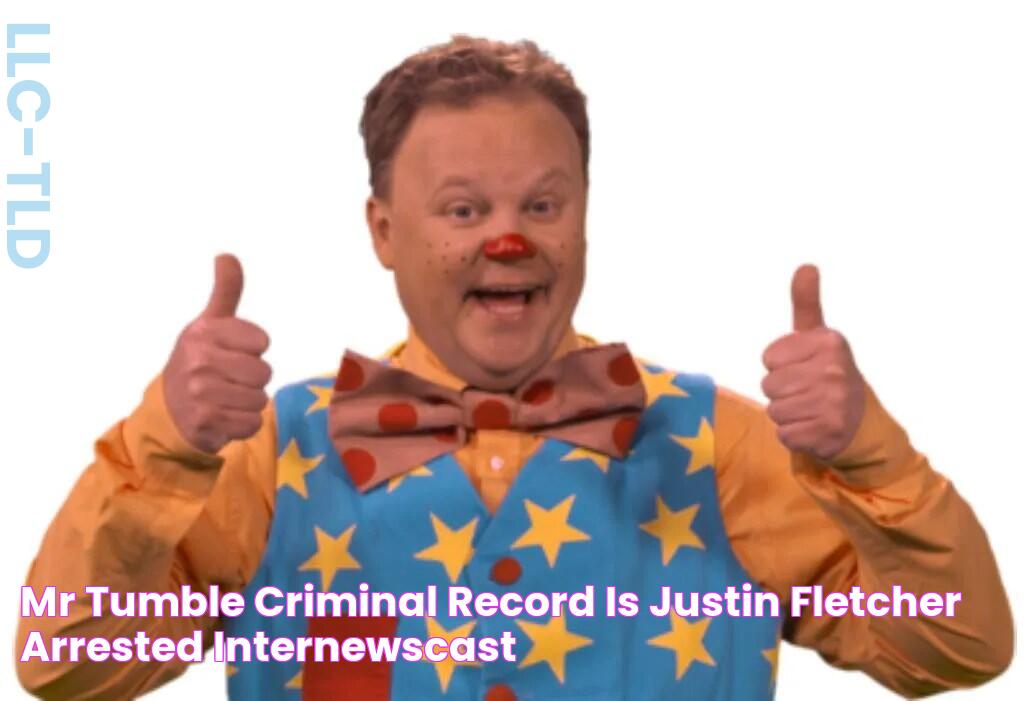 Mr Tumble Criminal Record Is Justin Fletcher Arrested? Internewscast