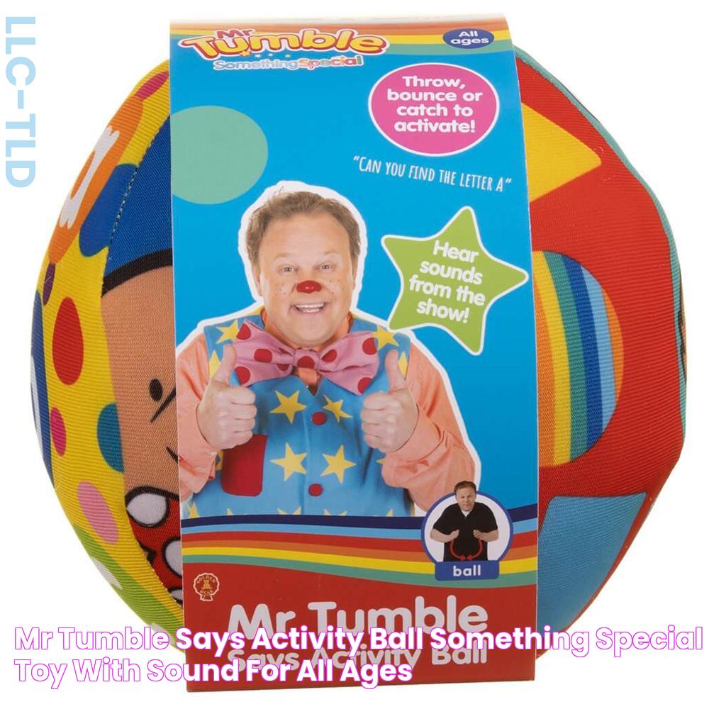 Mr Tumble Says Activity Ball Something Special Toy With Sound for All Ages