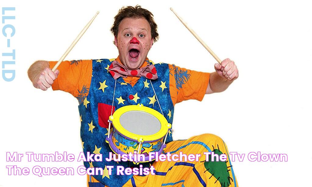 Mr Tumble aka Justin Fletcher The TV clown the Queen can't resist