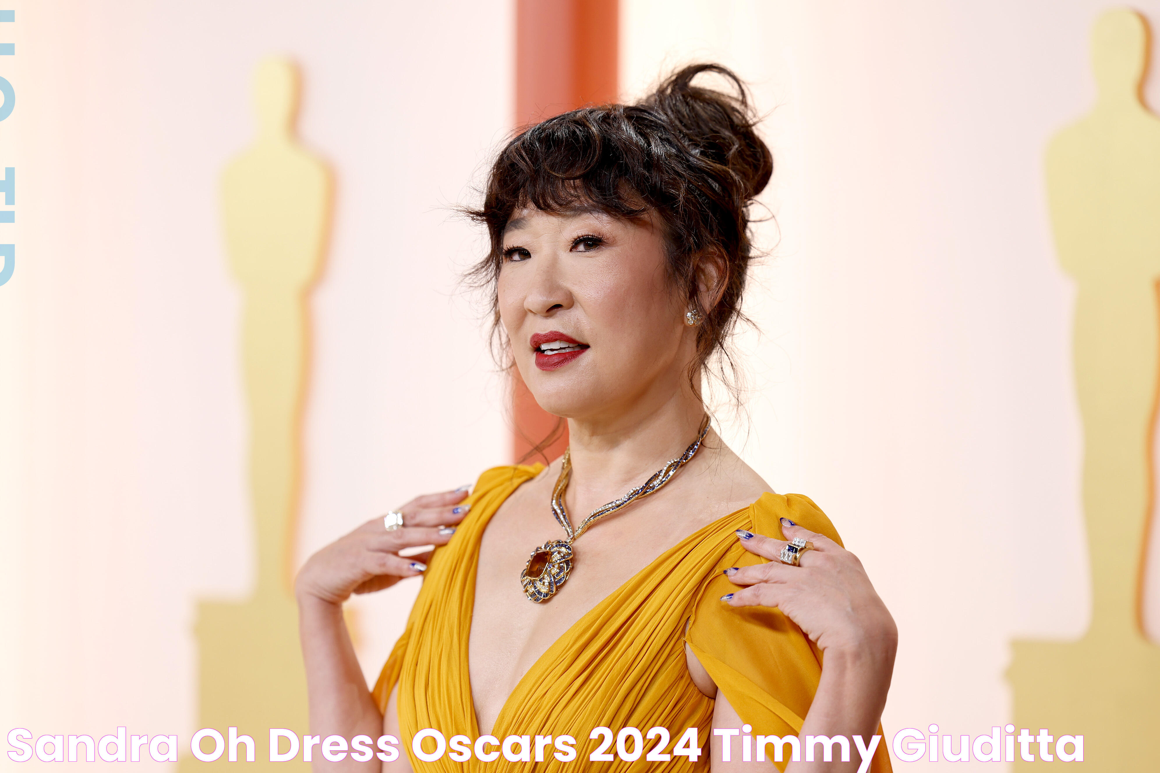 Sandra Oh Dress Oscars 2024 Timmy Giuditta