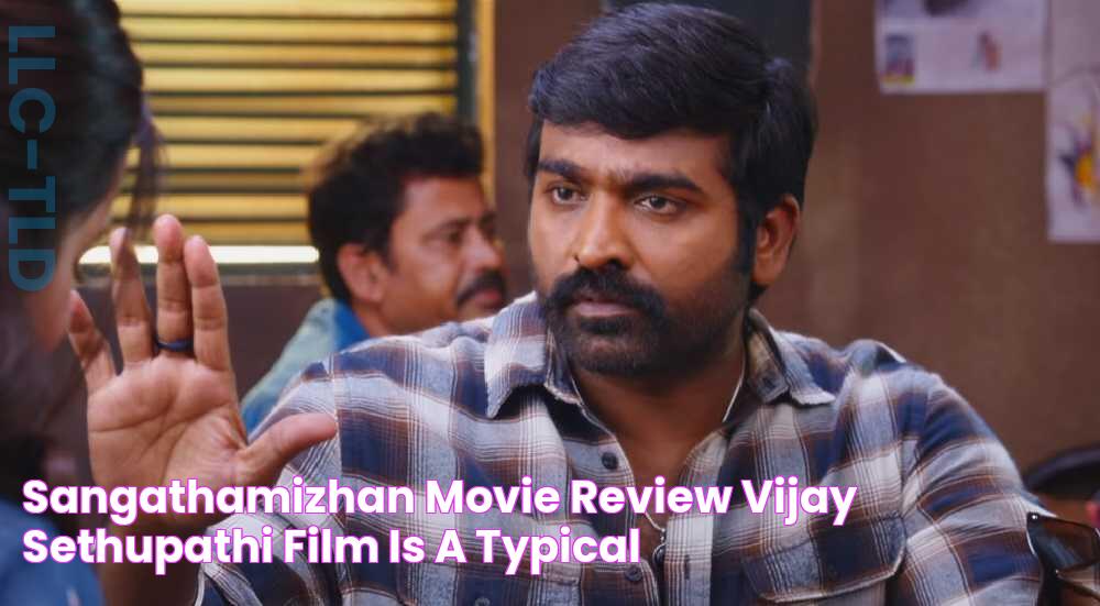 Sangathamizhan movie review Vijay Sethupathi film is a typical