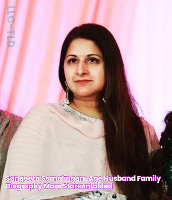 Sangeeta Sornalingam Age, Husband, Family, Biography & More » StarsUnfolded