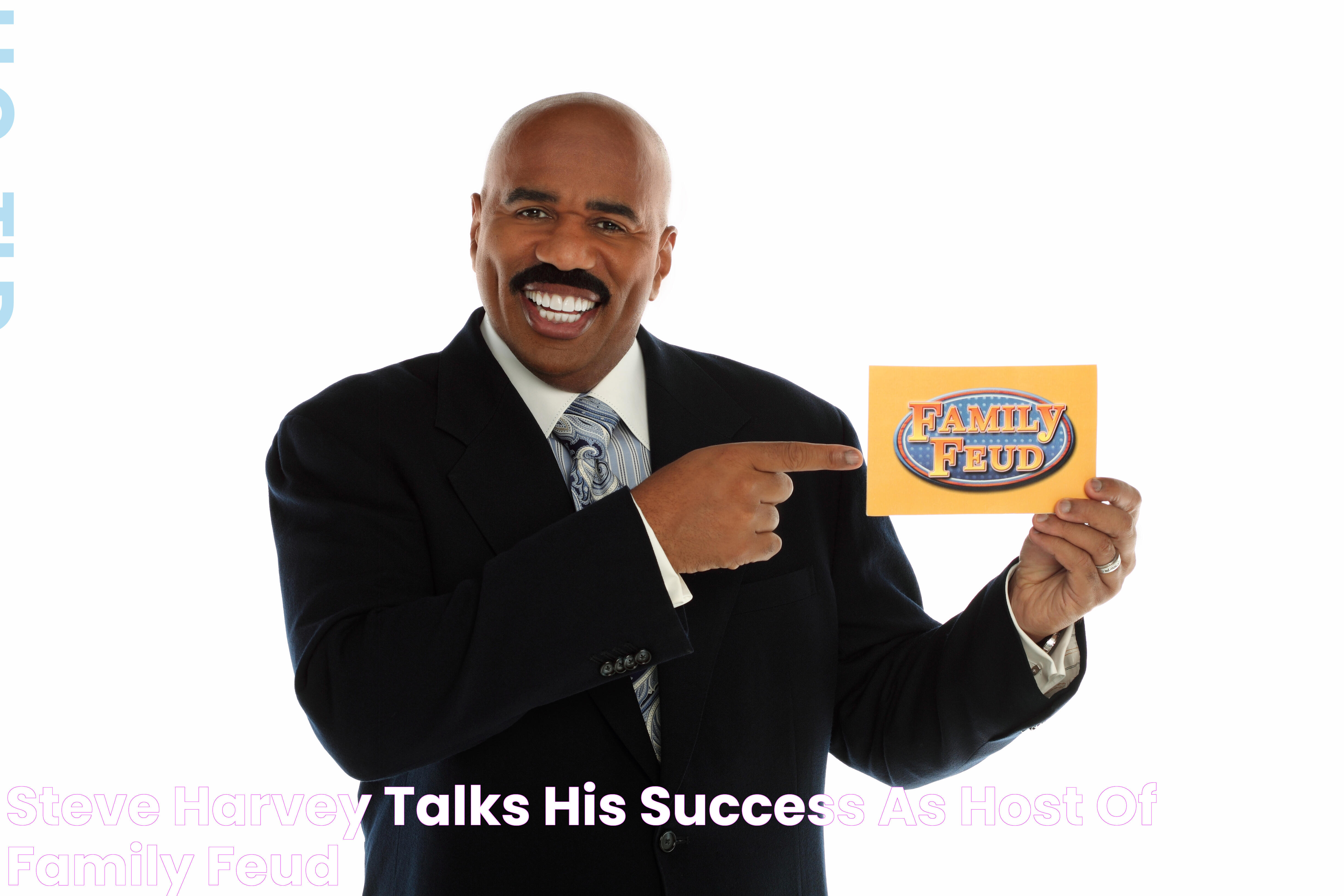 Steve Harvey Talks His Success as Host of Family Feud