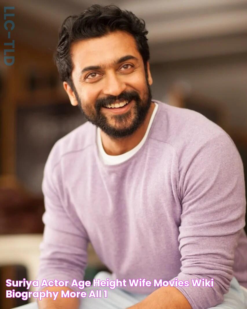 Suriya (Actor) Age, Height, Wife, Movies, Wiki, Biography & More All