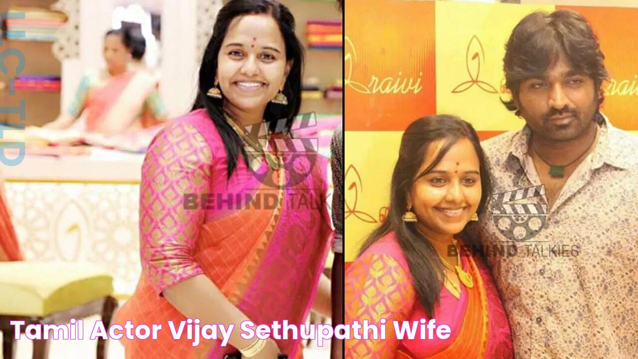 Tamil Actor Vijay Sethupathi Wife