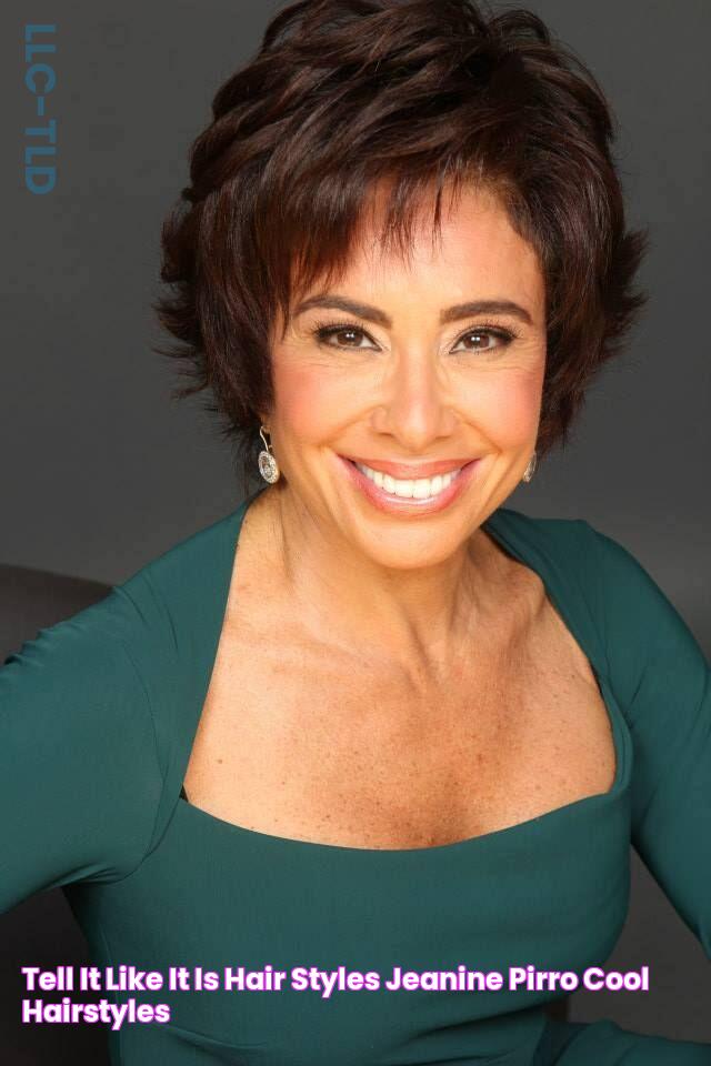 Tell It Like It Is Hair styles, Jeanine pirro, Cool hairstyles