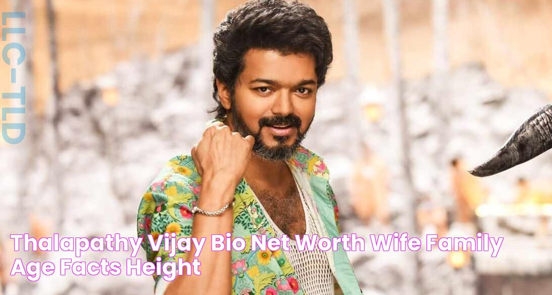 Thalapathy Vijay Bio, Net Worth, Wife, Family, Age, Facts, Height