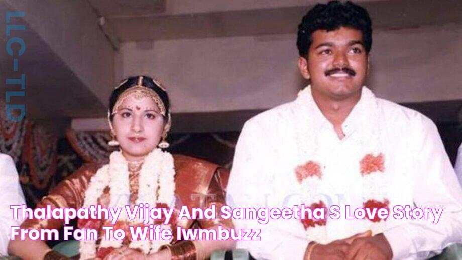 Thalapathy Vijay and Sangeetha’s love story from fan to wife IWMBuzz