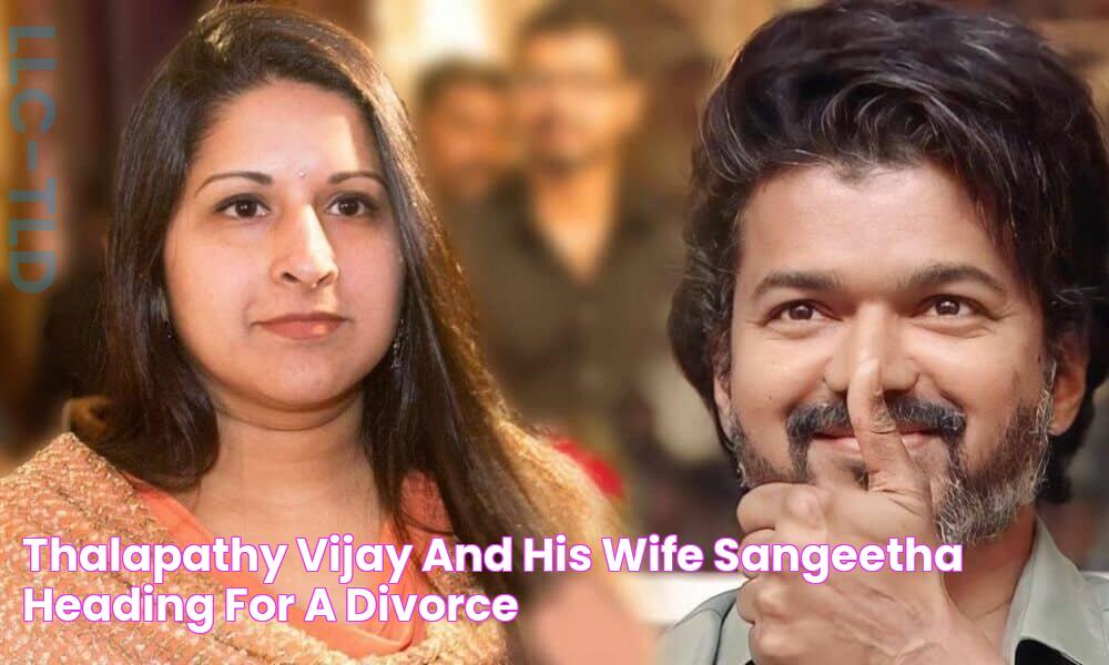 Thalapathy Vijay and his wife Sangeetha heading for a divorce?