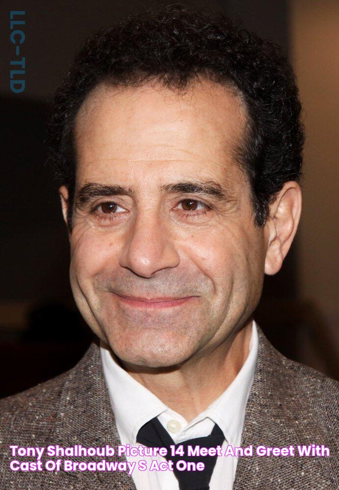 Tony Shalhoub Picture 14 Meet and Greet with Cast of Broadway's Act One