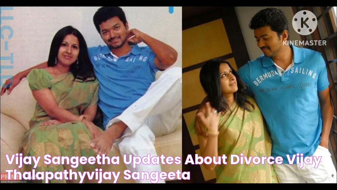 Vijay Sangeetha Updates about Divorce vijay thalapathyvijay sangeeta