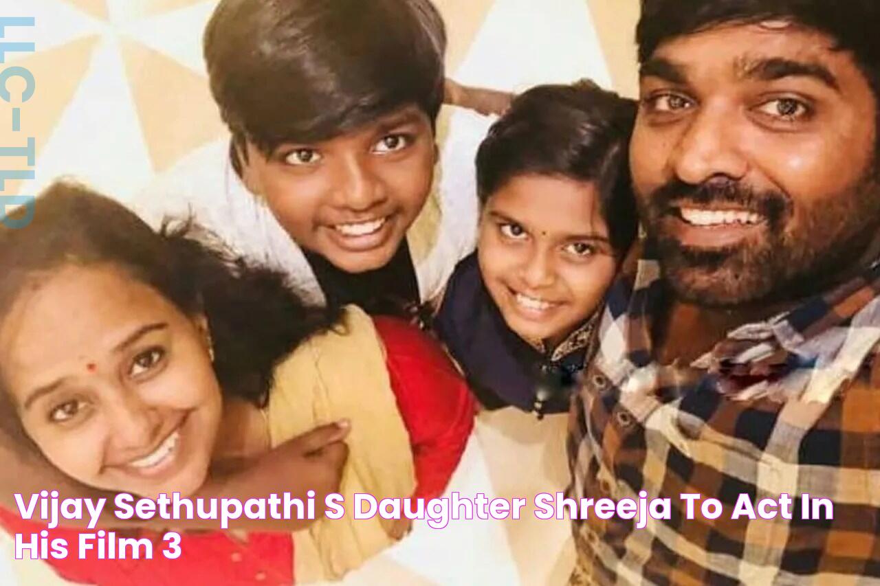 Vijay Sethupathi's Daughter, Shreeja, To Act In His Film