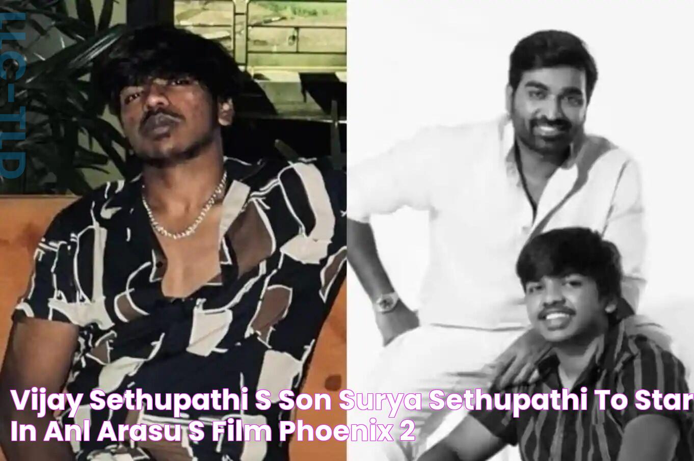 Vijay Sethupathi’s son Surya Sethupathi to star in Anl Arasu’s film Phoenix