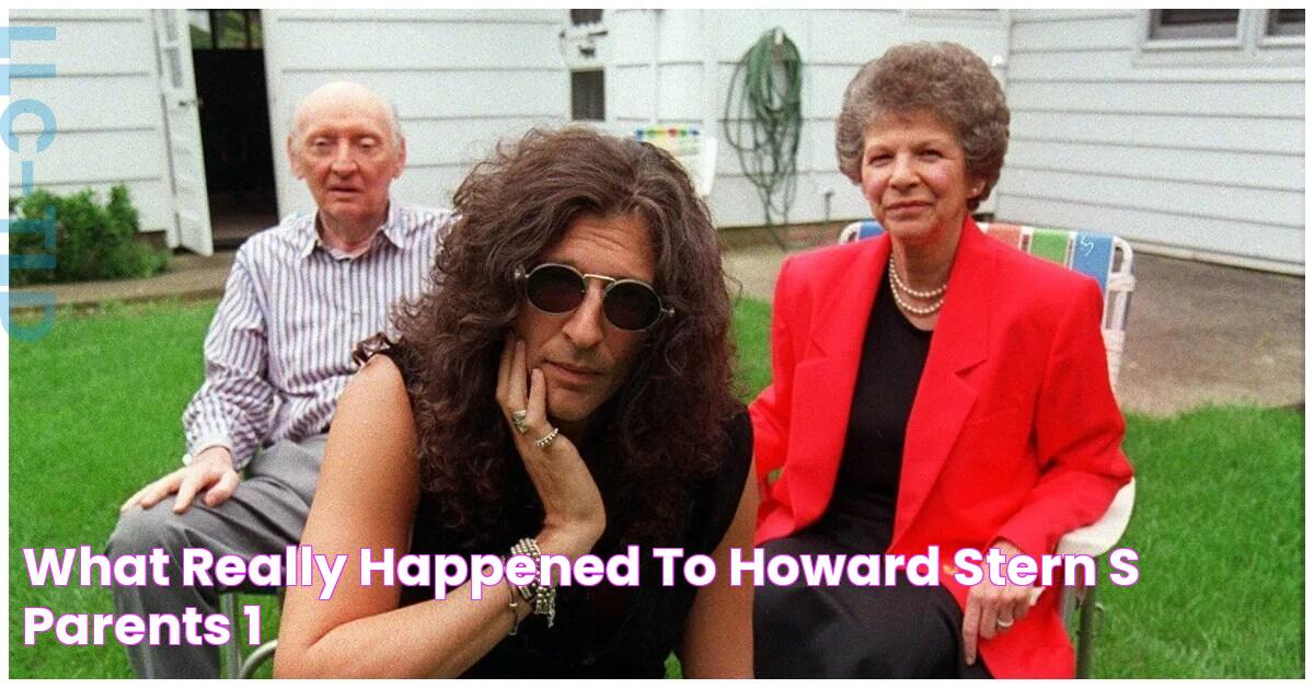 What Really Happened To Howard Stern's Parents?