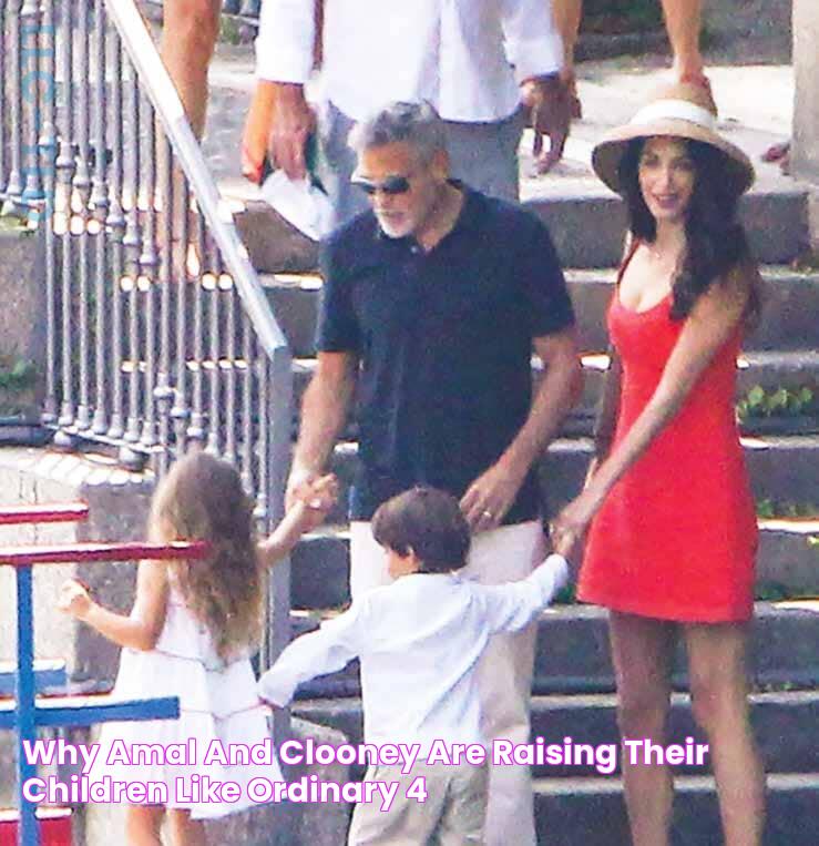 Why Amal and Clooney Are Raising Their Children Like Ordinary