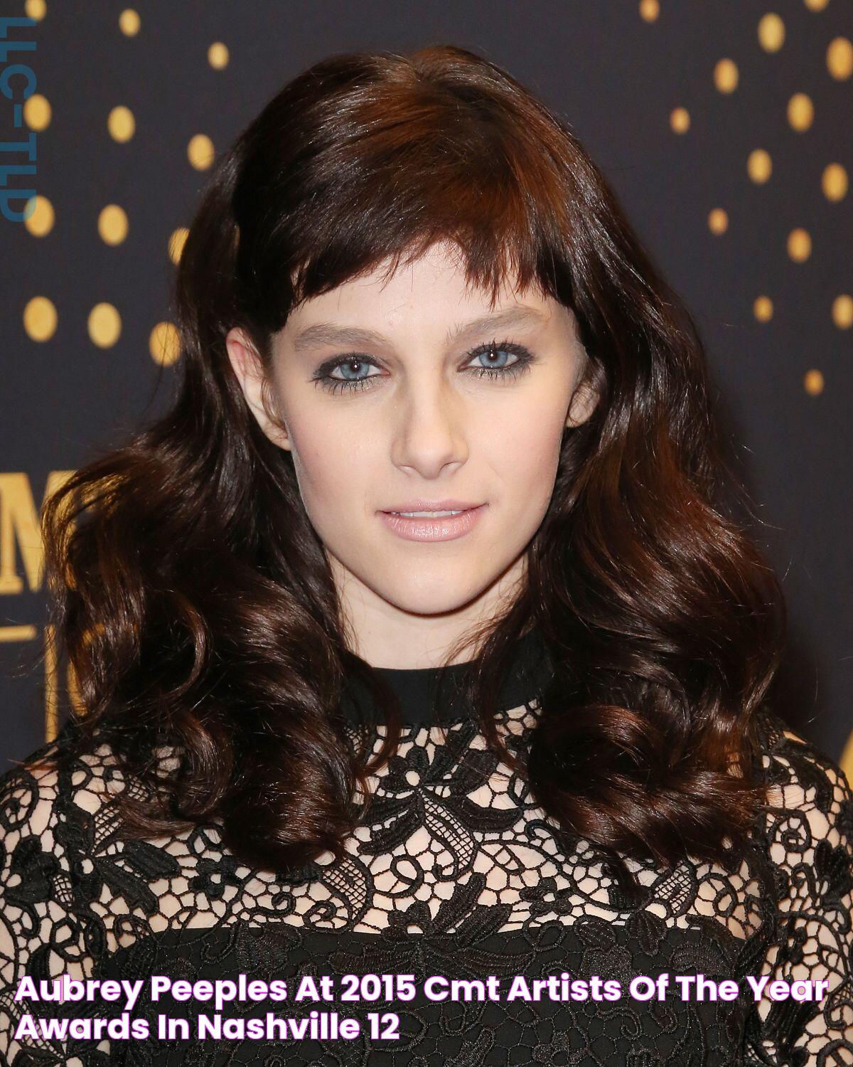 AUBREY PEEPLES at 2015 CMT Artists of the Year Awards in Nashville 12