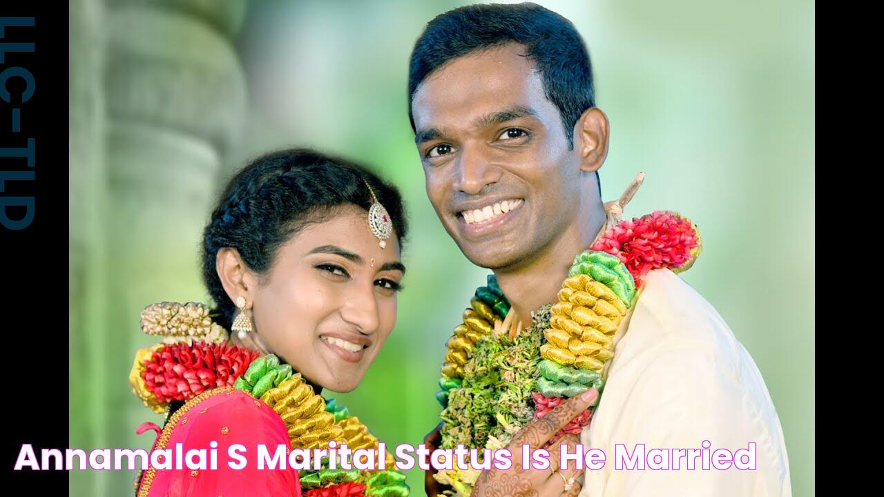 Annamalai's Marital Status Is He Married?