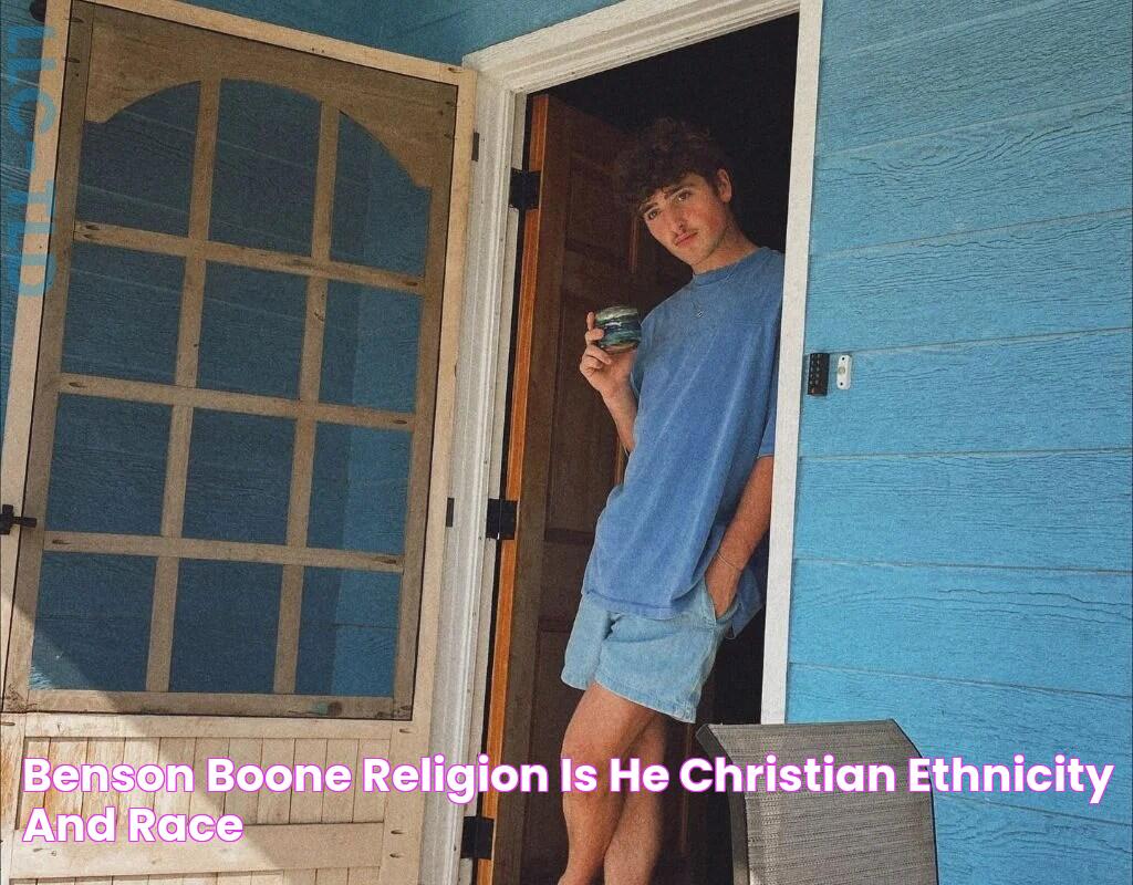 Benson Boone Religion Is He Christian? Ethnicity And Race