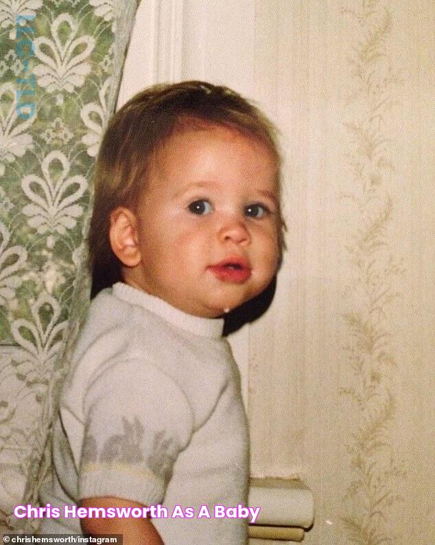 Chris Hemsworth As A Baby