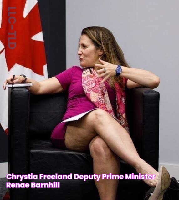 Chrystia Freeland Deputy Prime Minister Renae Barnhill