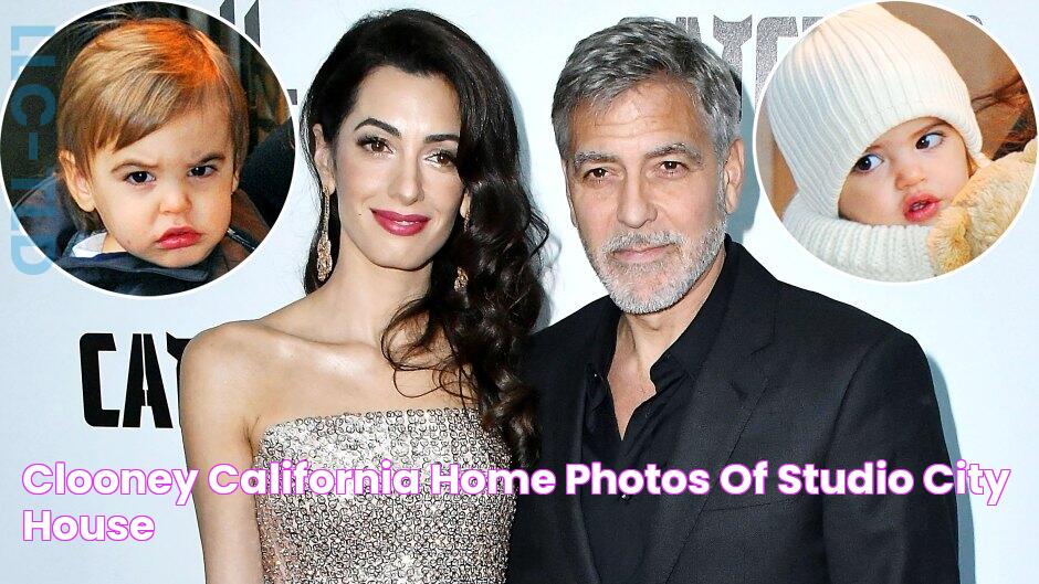 Clooney California Home Photos of Studio City House