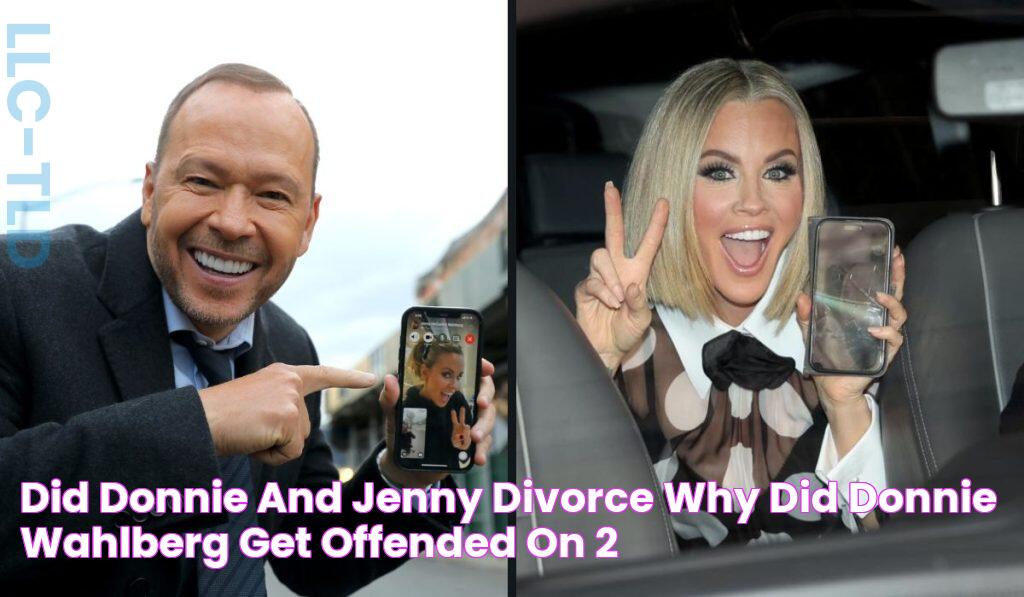 Did Donnie And Jenny Divorce? Why Did Donnie Wahlberg Get Offended On