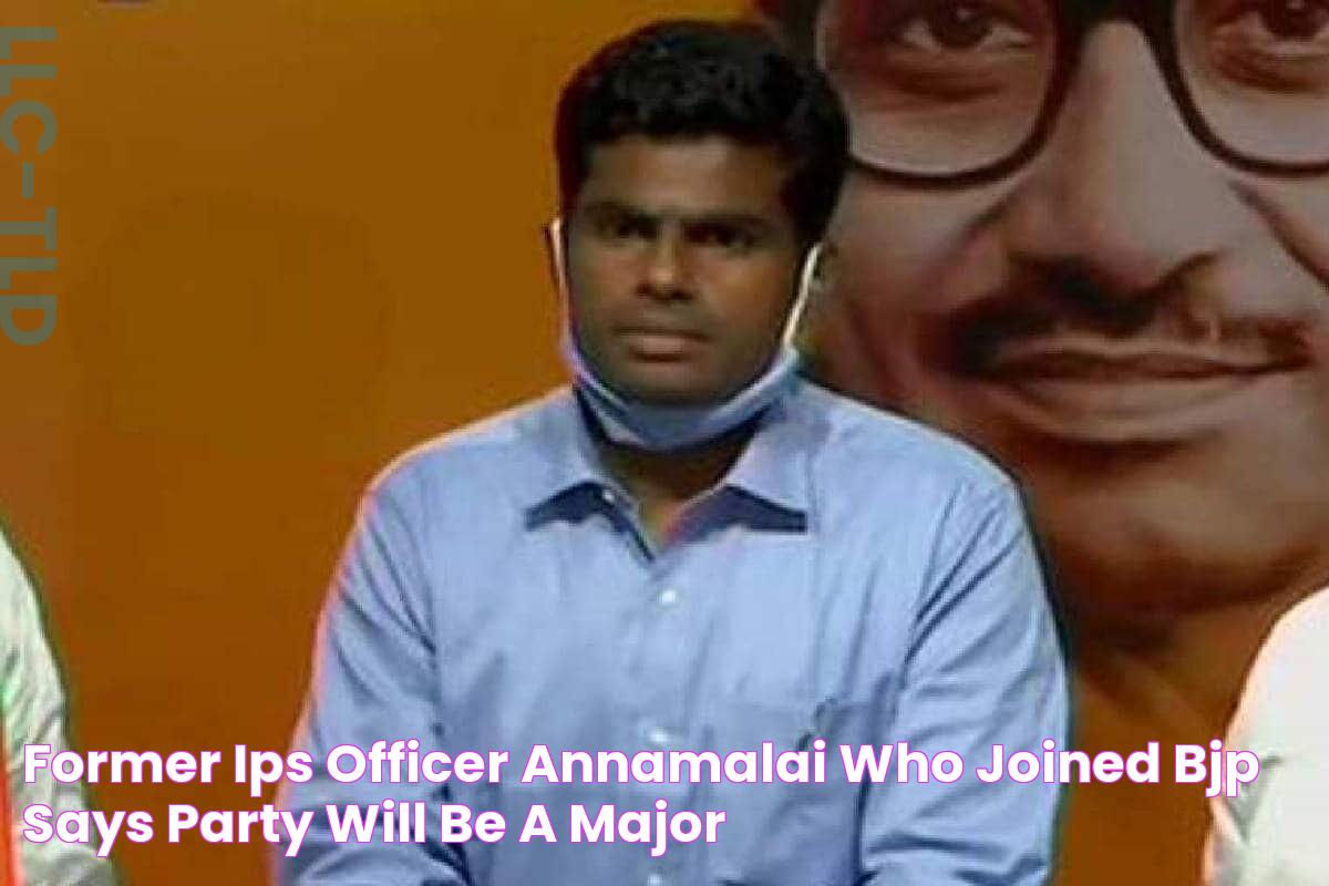 Former IPS Officer Annamalai Who Joined BJP, Says Party Will be a Major