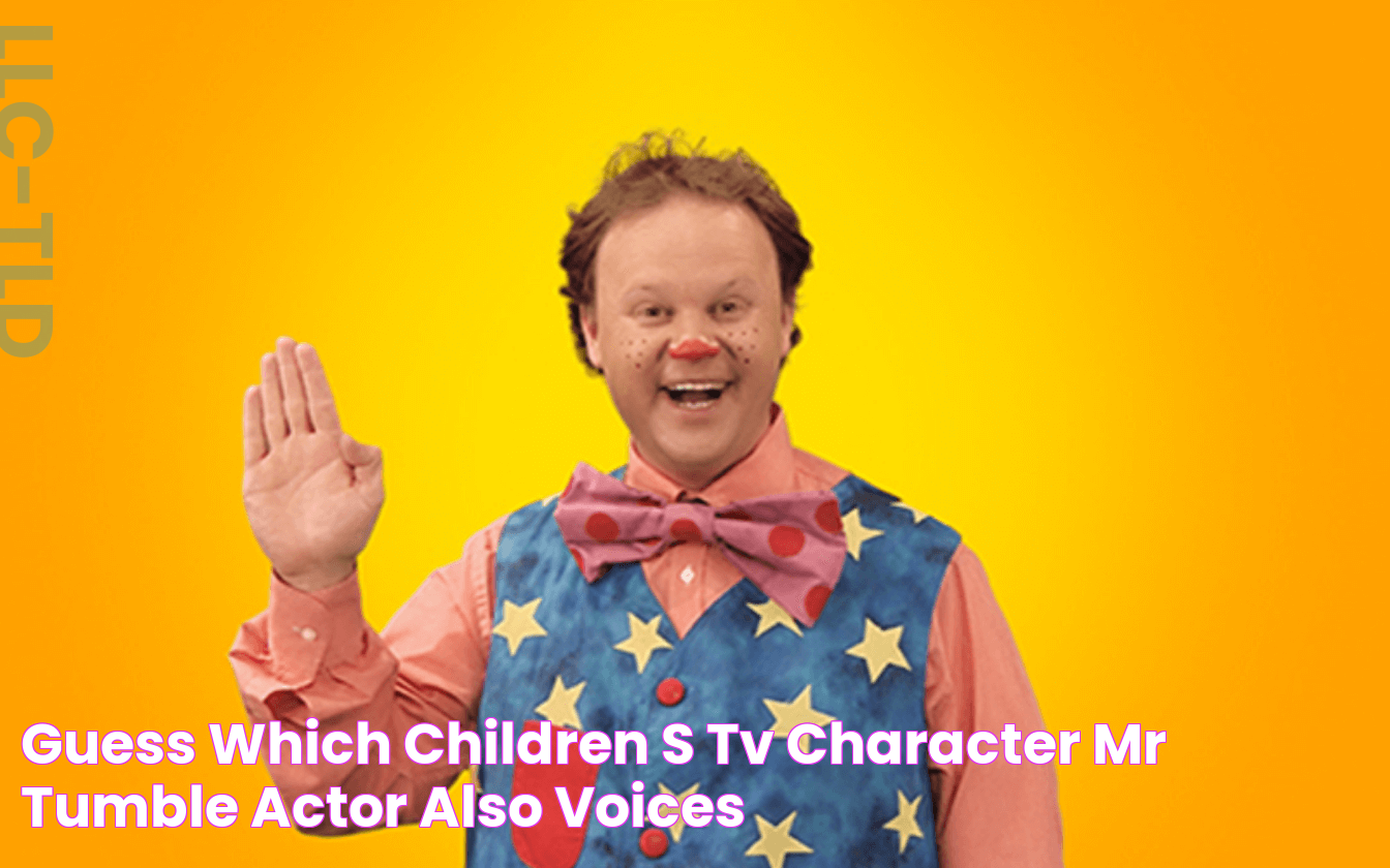 Guess Which Children's TV Character Mr Tumble Actor Also Voices