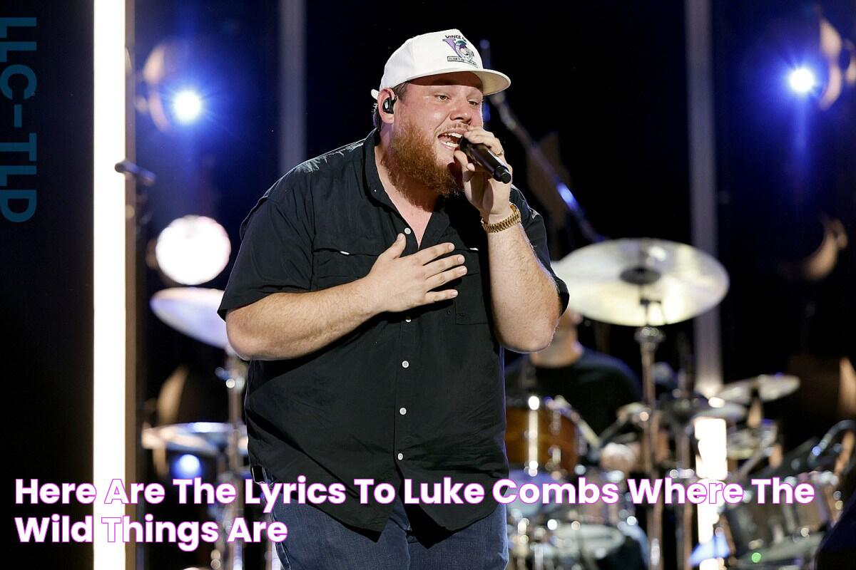 Here Are the Lyrics to Luke Combs' 'Where the Wild Things Are'