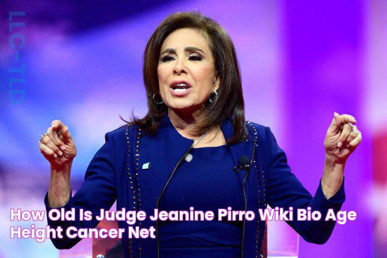 How old is judge Jeanine Pirro? Wiki Bio, age, height, cancer, net