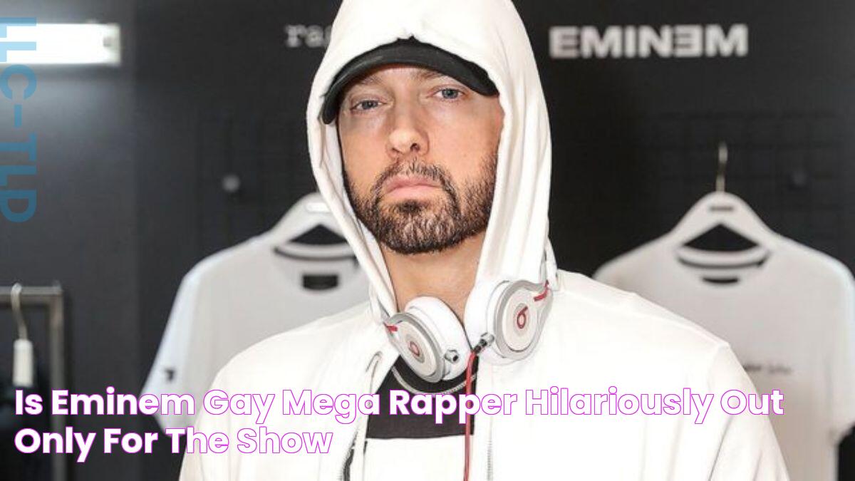 Is Eminem Gay? Mega Rapper Hilariously Out" Only For The Show!