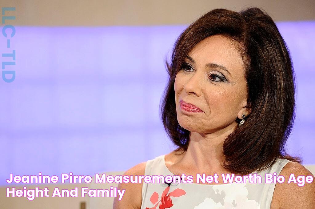 Jeanine Pirro Measurements, Net Worth, Bio, Age, Height, and Family