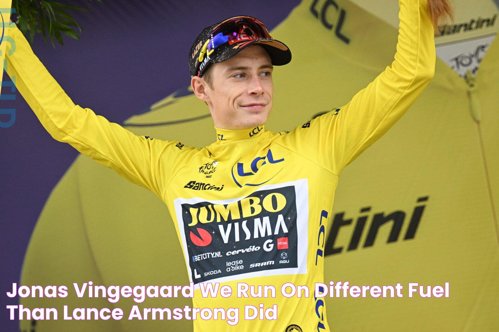 Jonas Vingegaard 'We run on different fuel than Lance Armstrong did