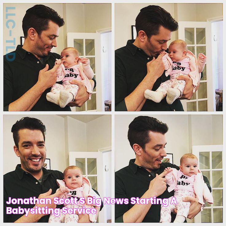 Jonathan Scott's Big News Starting a Babysitting Service