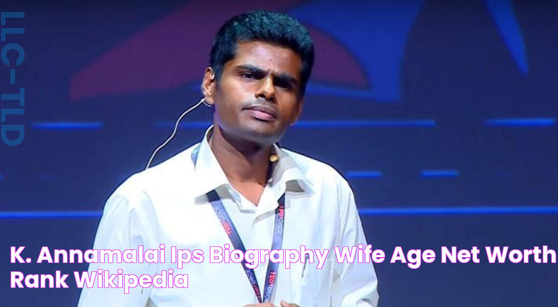 K. Annamalai IPS Biography Wife, Age, Net Worth, Rank, Wikipedia