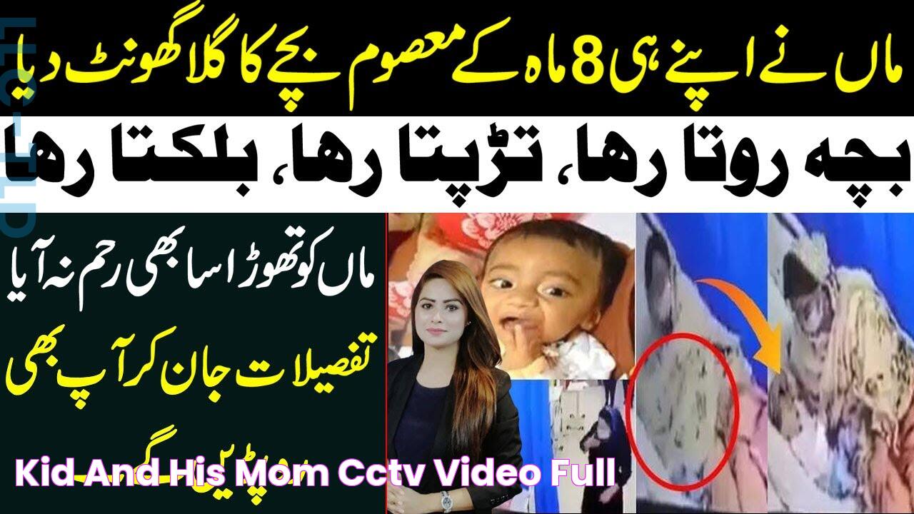 Kid And His Mom CCTV Video Full