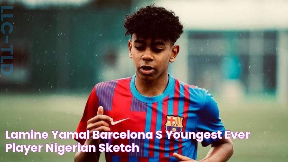 LAMINE YAMAL Barcelona's youngest ever player Nigerian Sketch