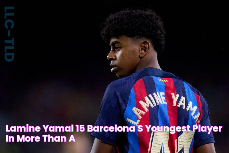 Lamine Yamal, 15, Barcelona's youngest player in more than a