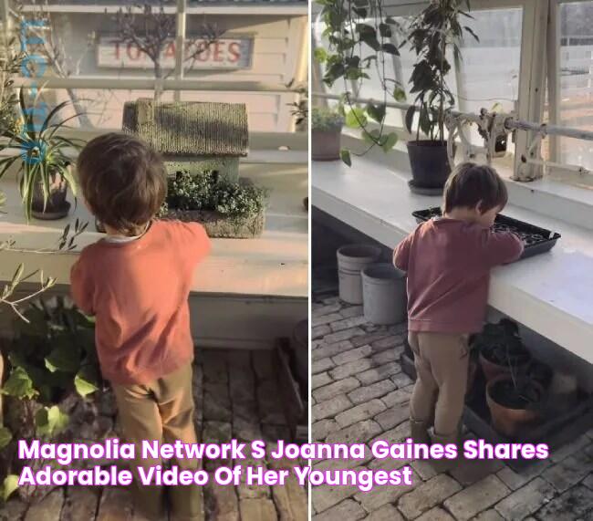 Magnolia Network's Joanna Gaines shares adorable video of her youngest