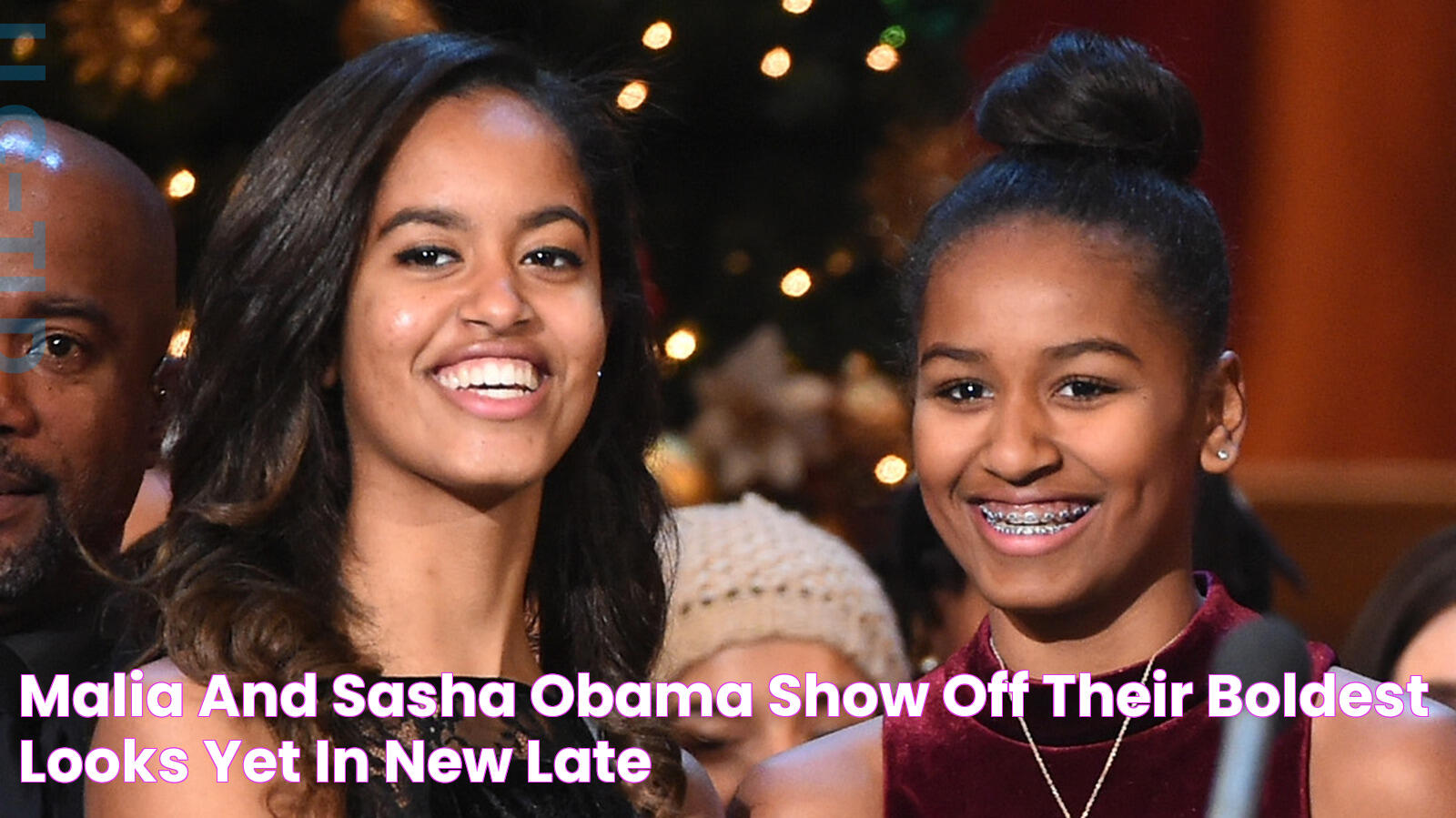 Malia And Sasha Obama Show Off Their Boldest Looks Yet In New Late