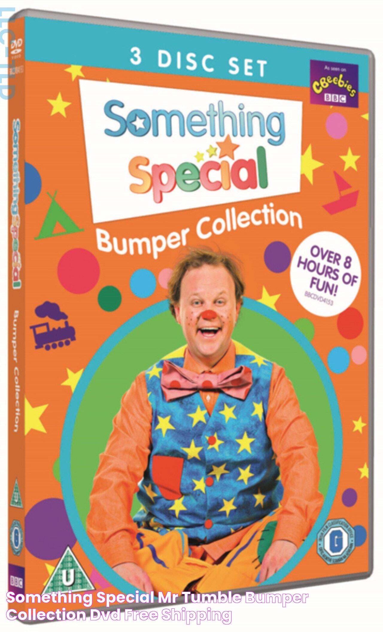 Something Special Mr Tumble Bumper Collection DVD Free shipping