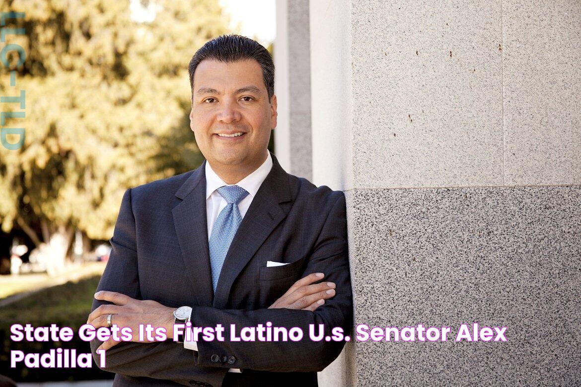 State gets its first Latino U.S. senator Alex Padilla