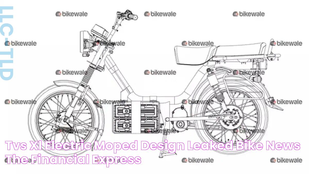 TVS XL electric moped design leaked Bike News The Financial Express