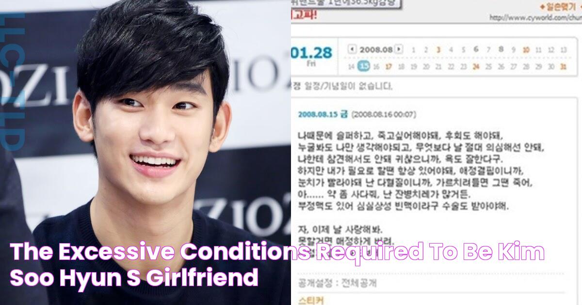 The "Excessive Conditions" Required to Be Kim Soo Hyun's Girlfriend