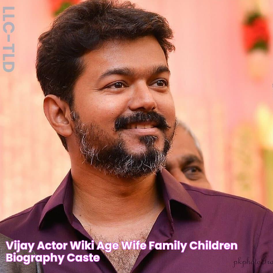 Vijay (Actor) Wiki, Age, Wife, Family, Children, Biography, Caste