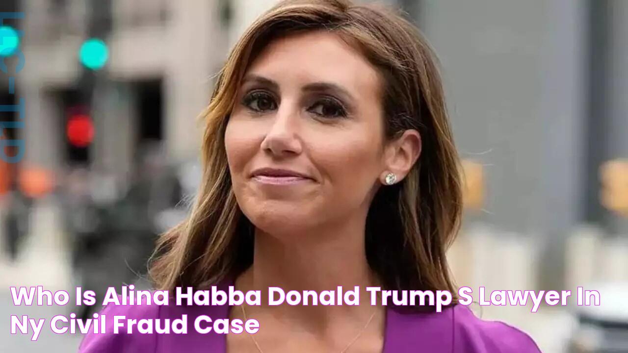 Who Is Alina Habba, Donald Trump's Lawyer In NY Civil Fraud Case