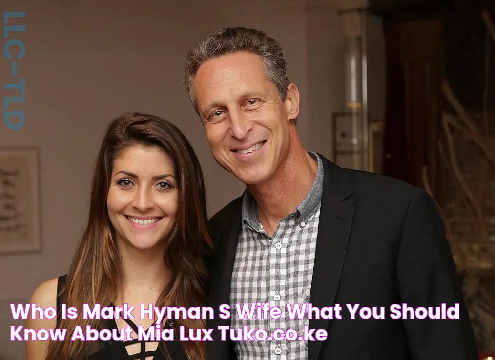 Who is Mark Hyman's wife? What you should know about Mia Lux Tuko.co.ke